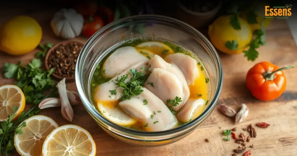 thin sliced chicken breast