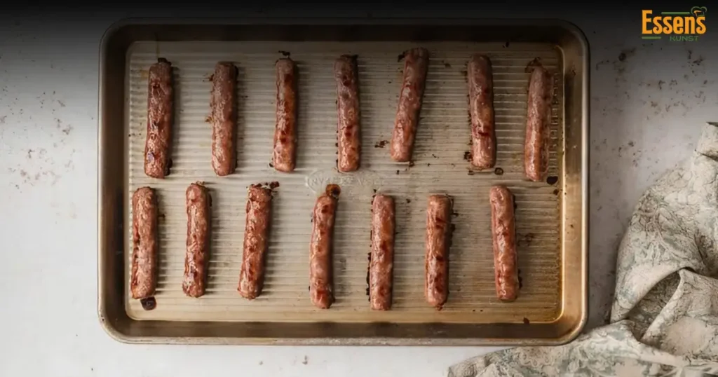 sausage links in oven